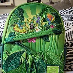Loungefly Green Pixar A Bug's Life Backpack